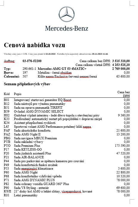 Mercedes-Benz AMG GT