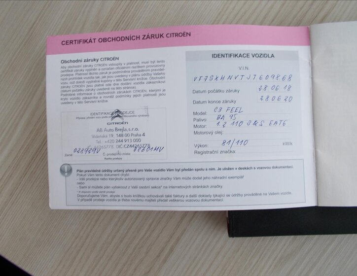 Citroën C3 Hatchback 1,2 l 81 kw