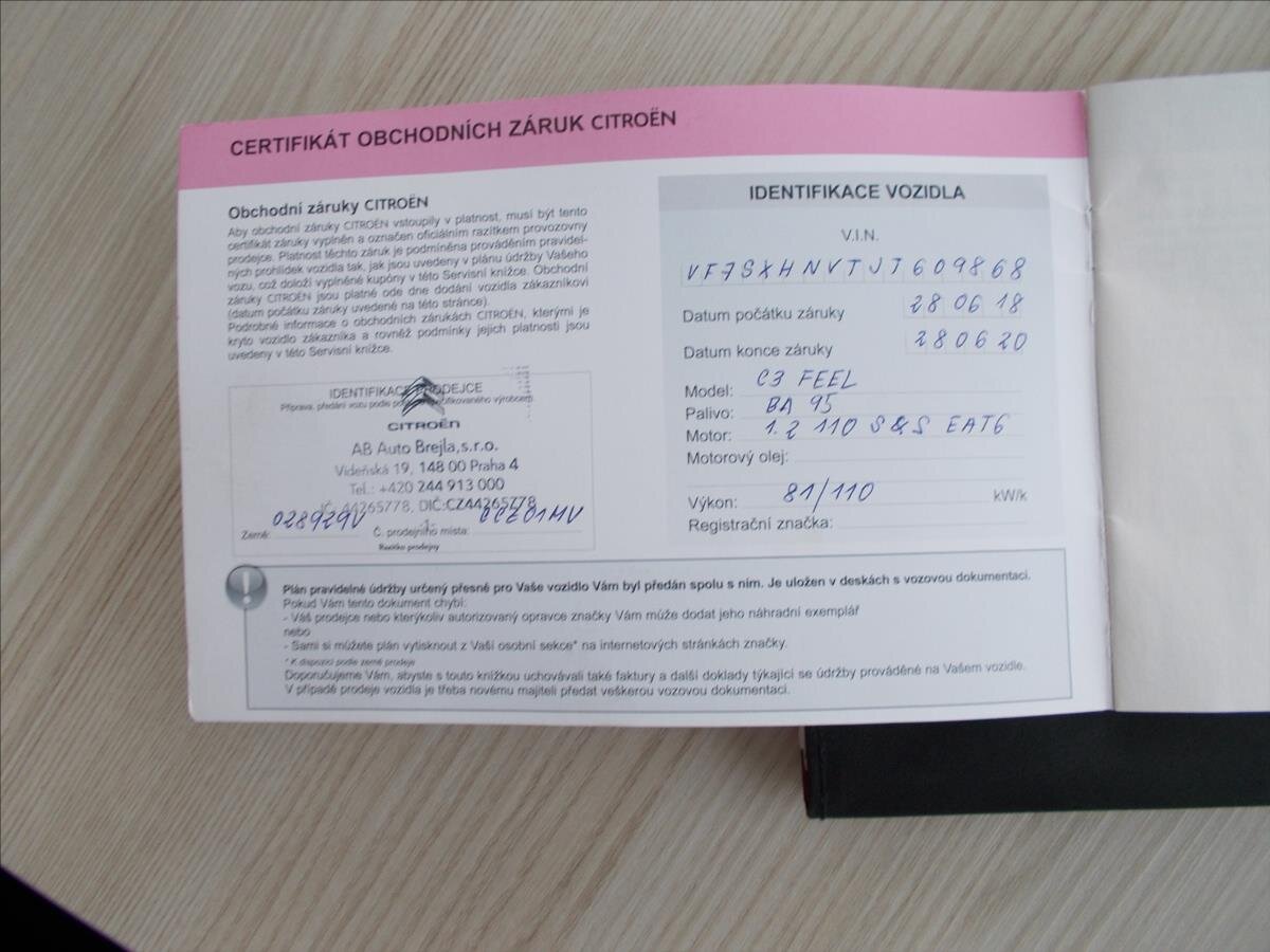 Citroën C3 Hatchback 1,2 l 81 kw