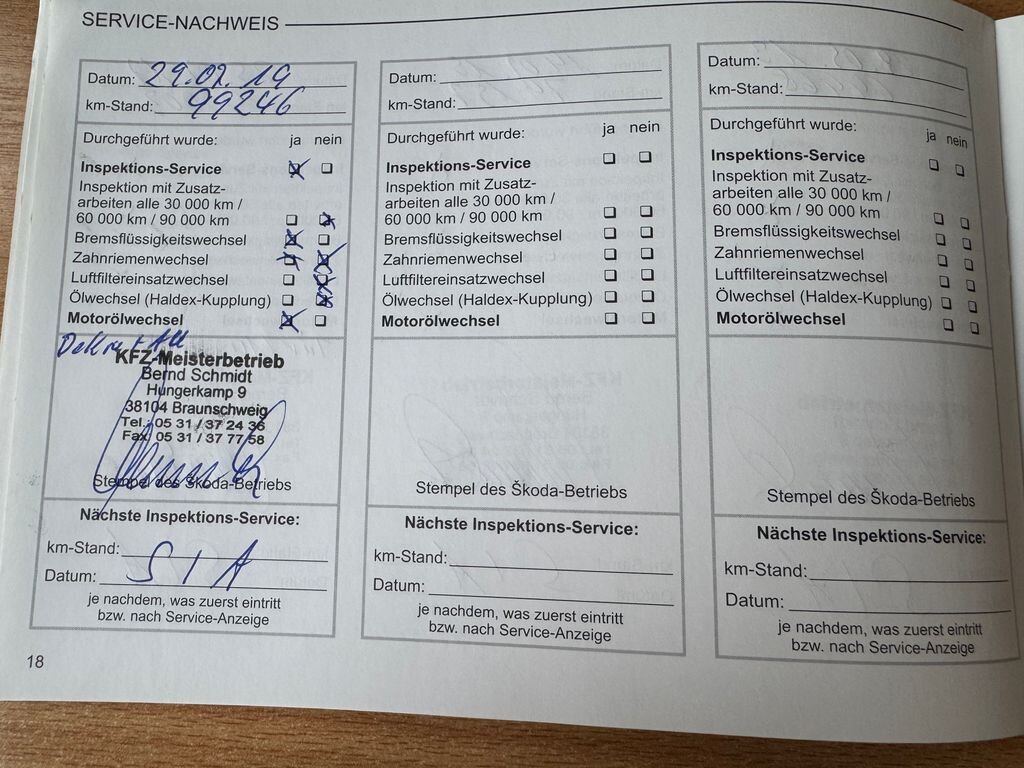 Škoda Fabia Hatchback 1,4 l 55 kw