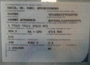 Dacia Duster SUV 999,0 67 kw