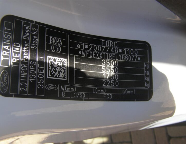 Ford Transit Ostatní 2,0 l 96 kw