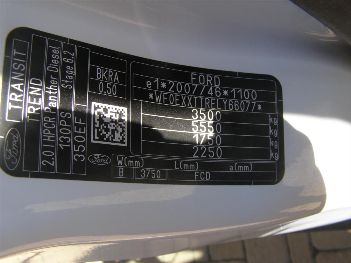 Ford Transit Ostatní 2,0 l 96 kw