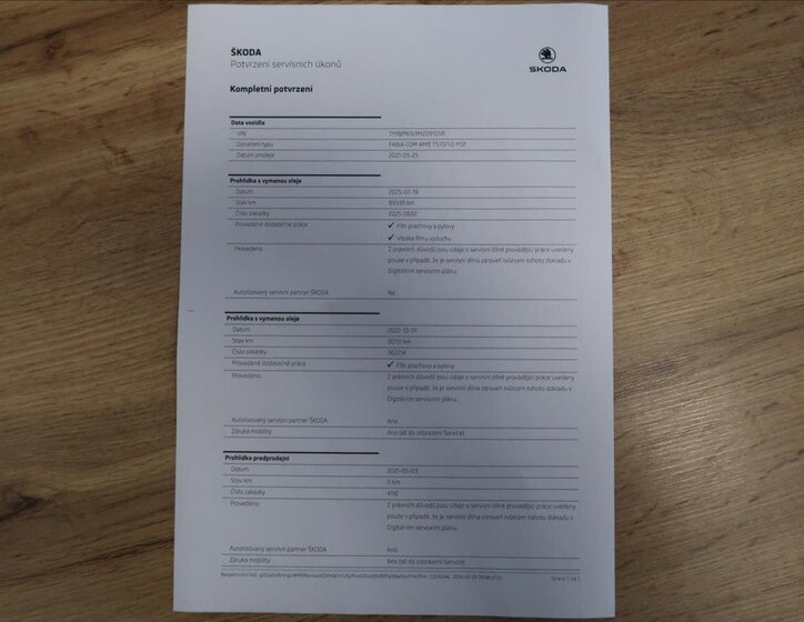 Škoda Fabia Kombi 999,0 70 kw