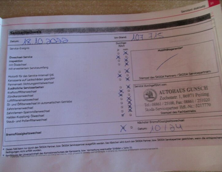 Škoda Fabia Kombi 1,2 l 63 kw