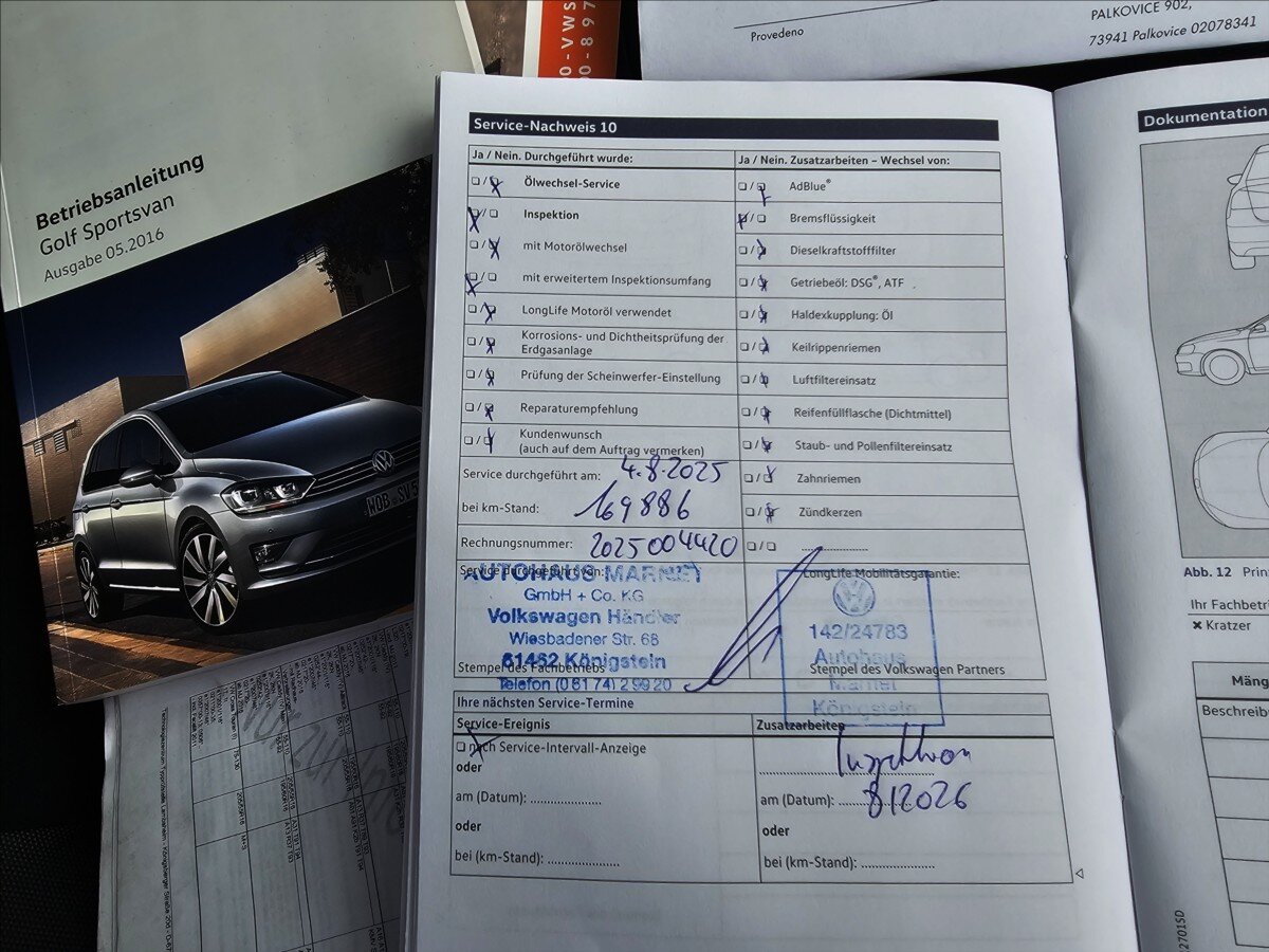 Volkswagen Golf Sportsvan Kombi 1,4 l 110 kw