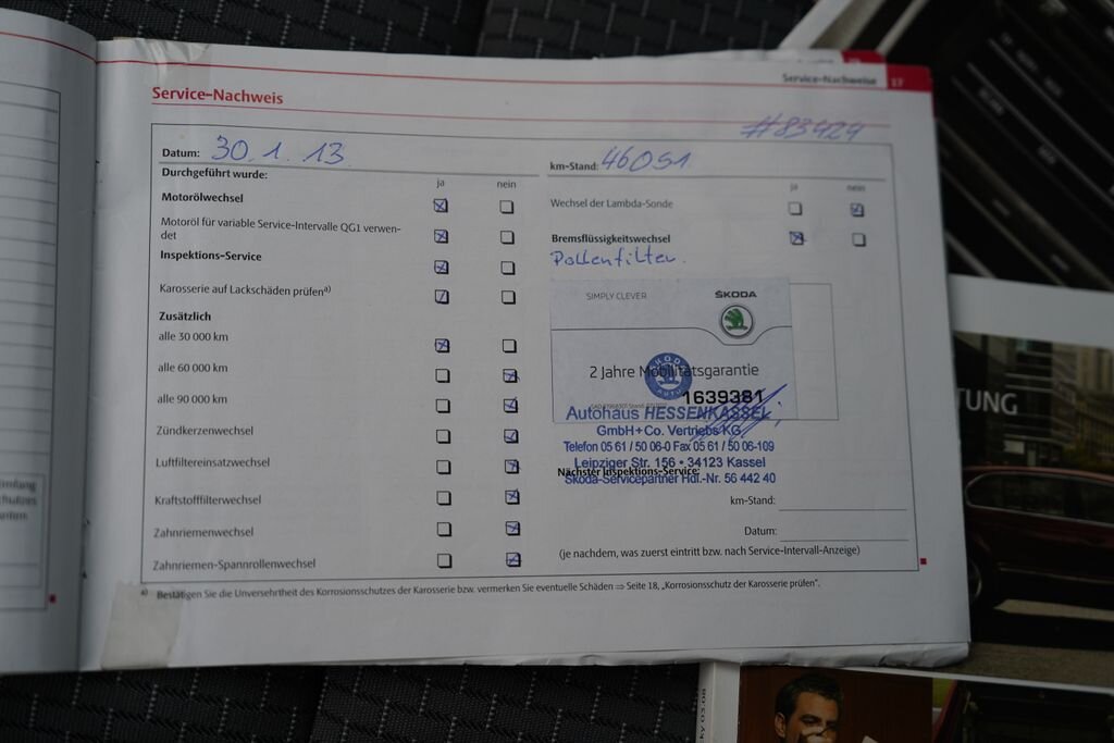 Škoda Superb Sedan 1,8 l 118 kw