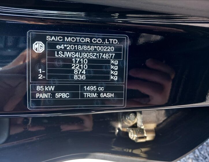 MG ZS SUV / Terénní 1,5 l 85 kw