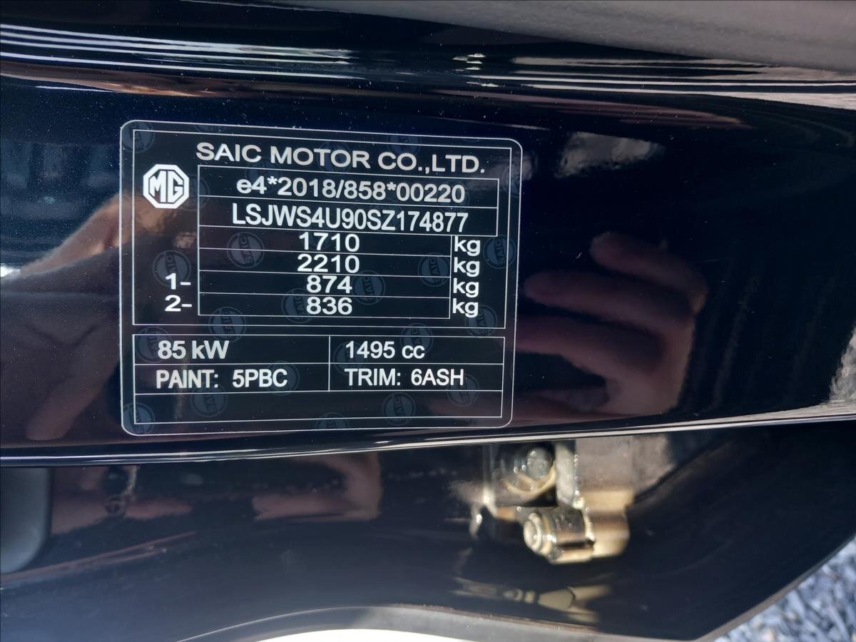 MG ZS SUV / Terénní 1,5 l 85 kw