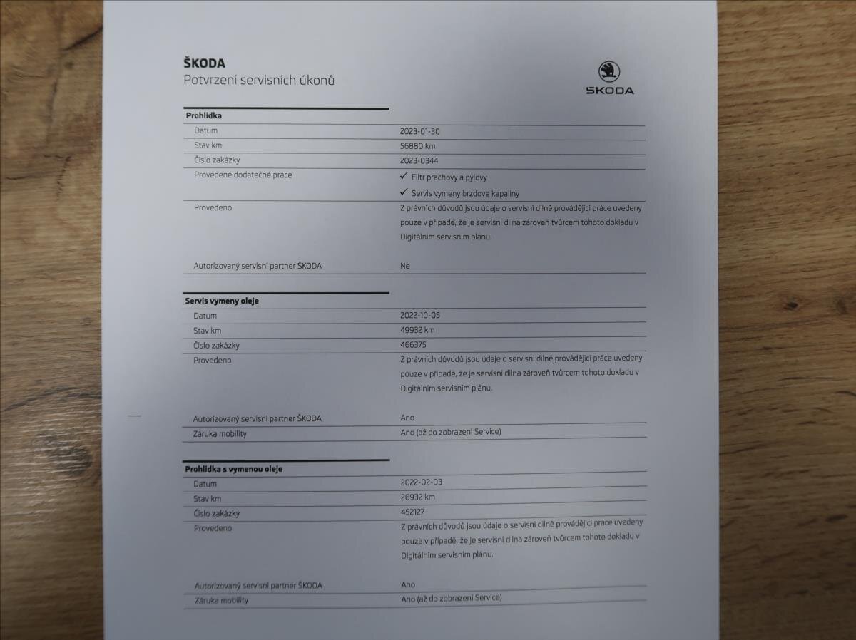 Škoda Octavia Kombi 2,0 l 110 kw