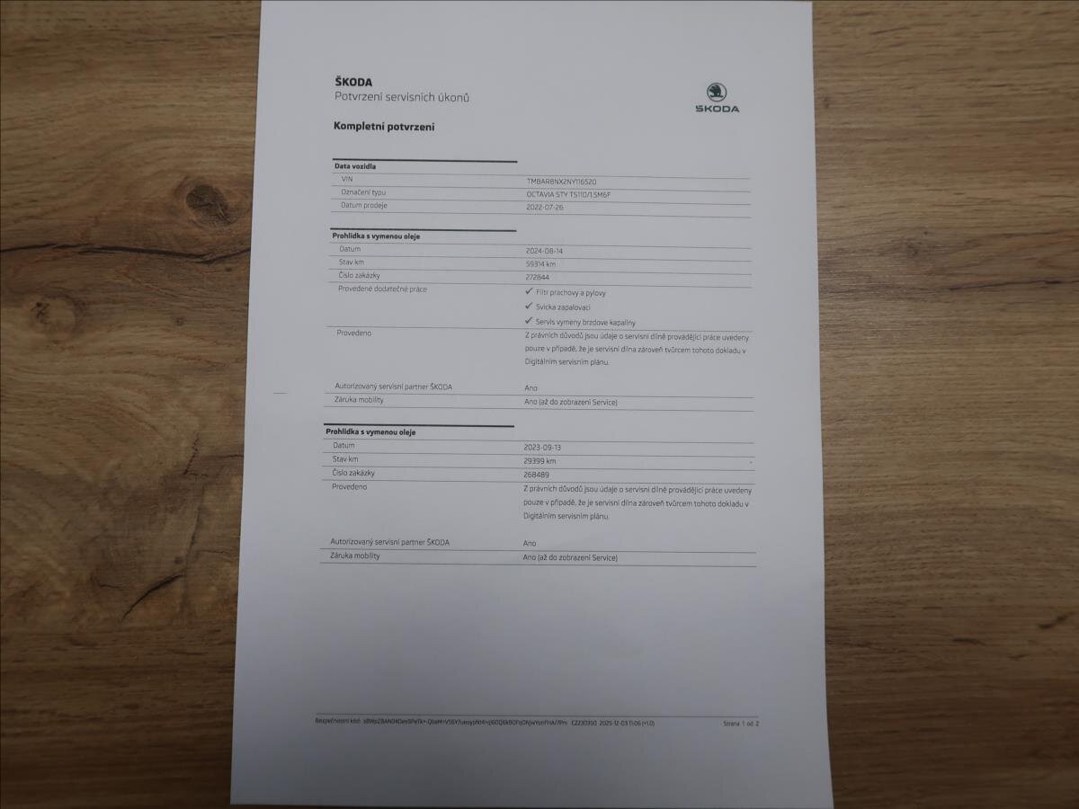 Škoda Octavia Liftback 1,5 l 110 kw