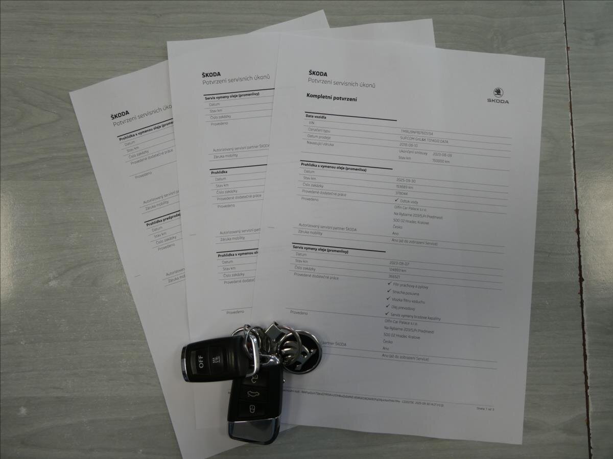 Škoda Superb Kombi 2,0 l 140 kw