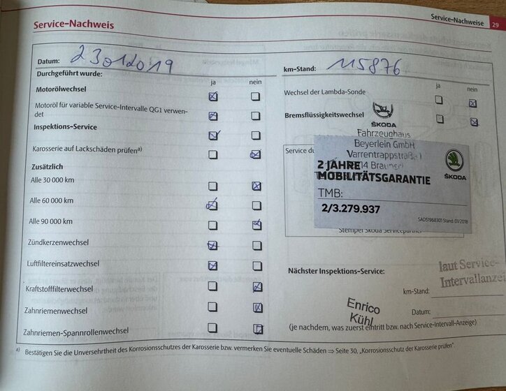 Škoda Fabia Hatchback 1,2 l 51 kw