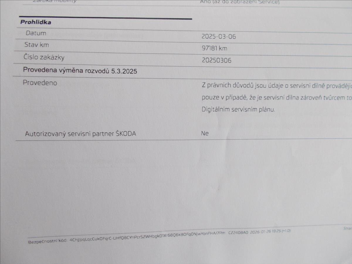 Škoda Fabia Kombi 1,2 l 81 kw