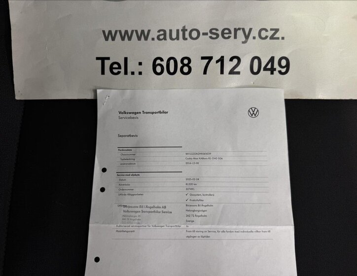 Volkswagen Caddy Ostatní 1,4 l 81 kw