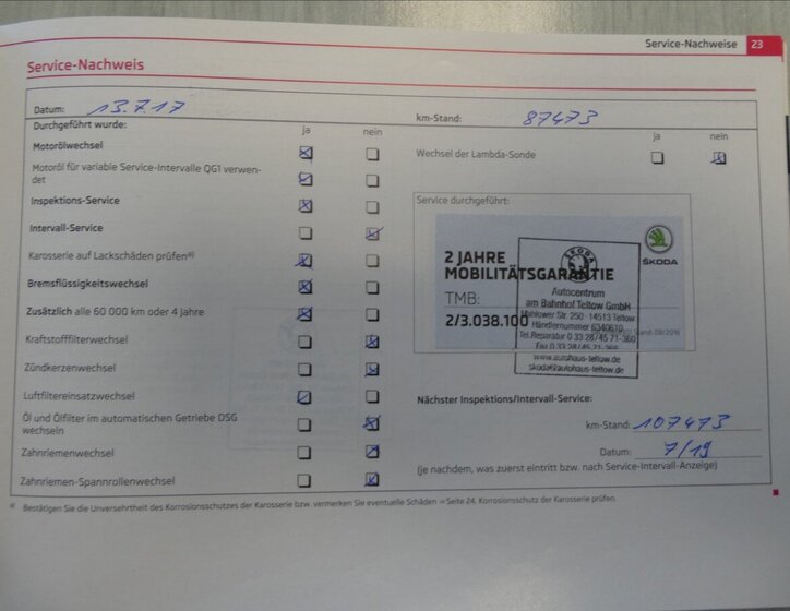 Škoda Octavia Kombi 1,4 l 90 kw