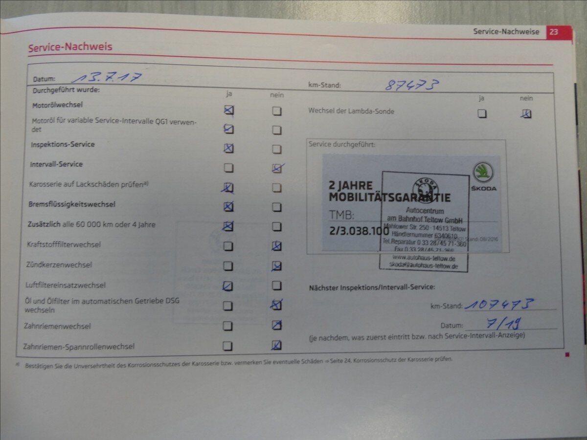 Škoda Octavia Kombi 1,4 l 90 kw