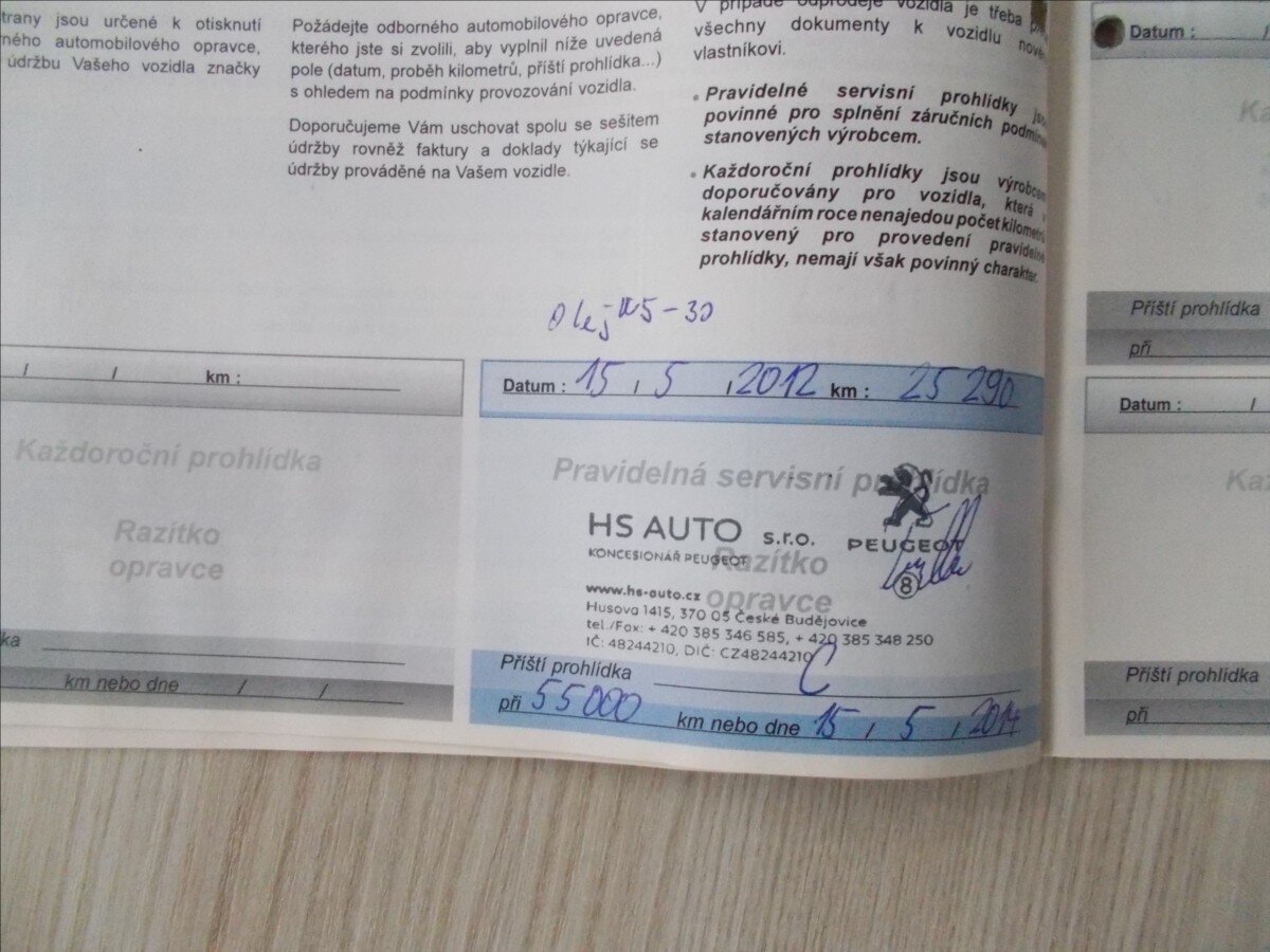 Peugeot 308 Kombi 1,6 l 88 kw