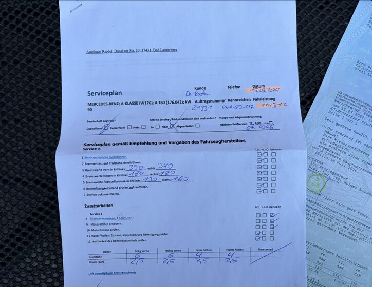 Mercedes-Benz Třídy A Hatchback 1,6 l 90 kw