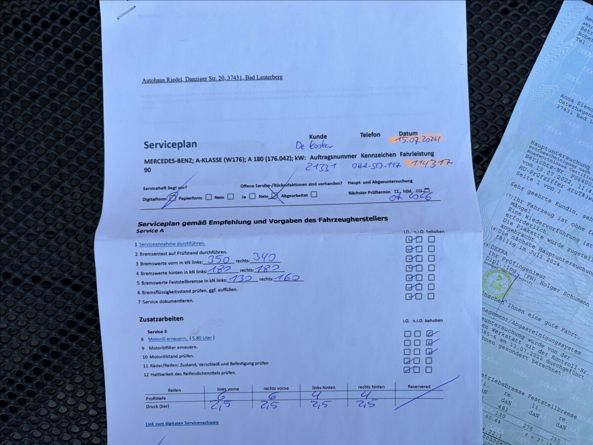 Mercedes-Benz Třídy A Hatchback 1,6 l 90 kw