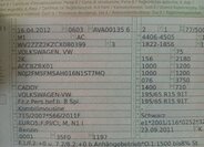 Volkswagen Caddy Kombi 1,2 l 77 kw