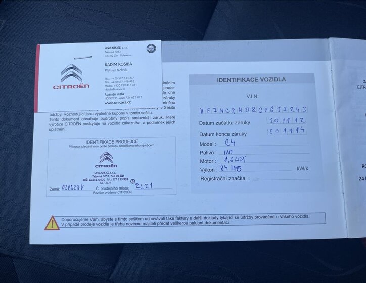 Citroën C4 Hatchback 1,6 l 84 kw