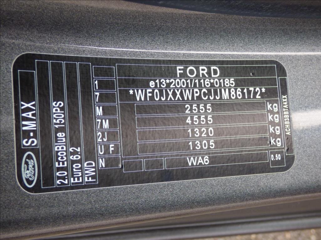 Ford S-MAX MPV 2,0 l 110 kw