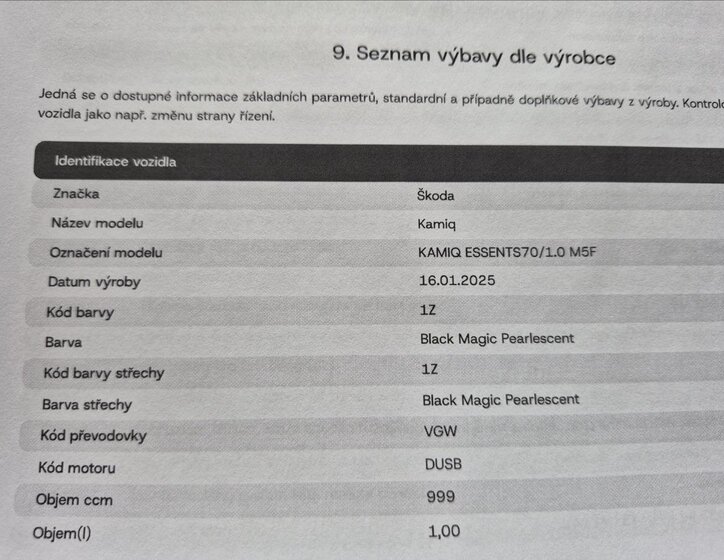 Škoda Kamiq Hatchback 999,0 70 kw