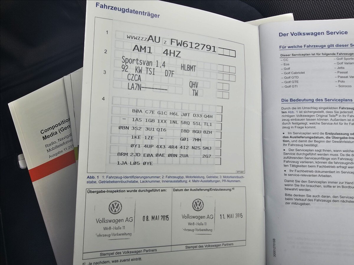 Volkswagen Golf Sportsvan