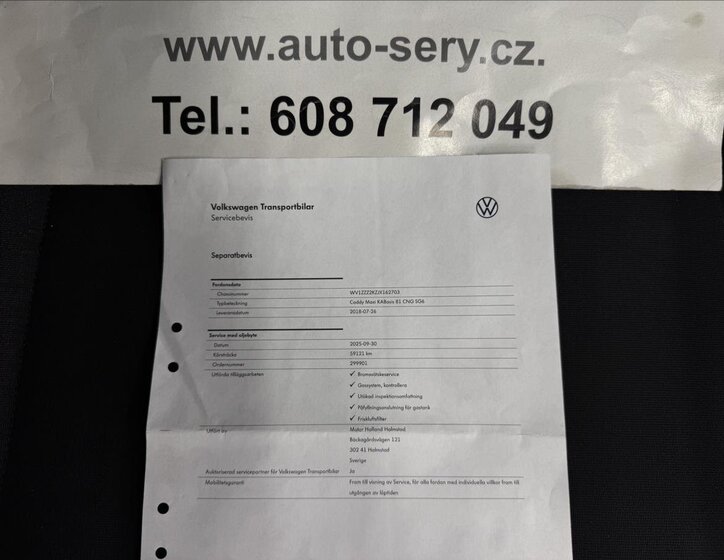 Volkswagen Caddy Ostatní 1,4 l 81 kw