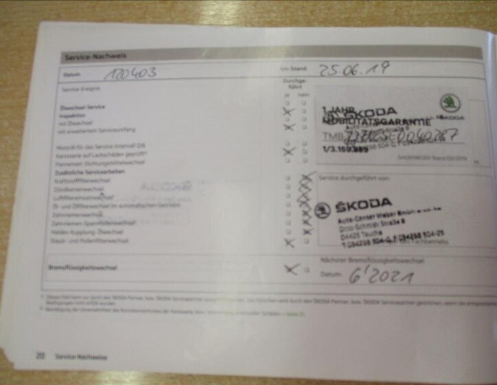 Škoda Octavia Kombi 2,0 l 110 kw