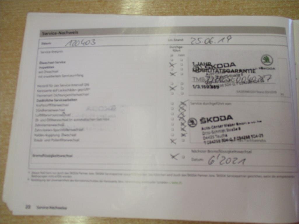 Škoda Octavia Kombi 2,0 l 110 kw