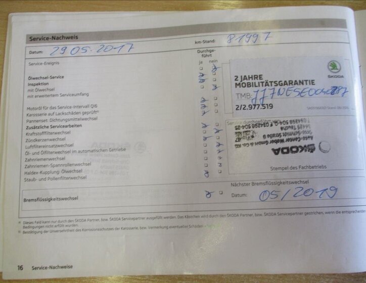 Škoda Octavia Kombi 2,0 l 110 kw