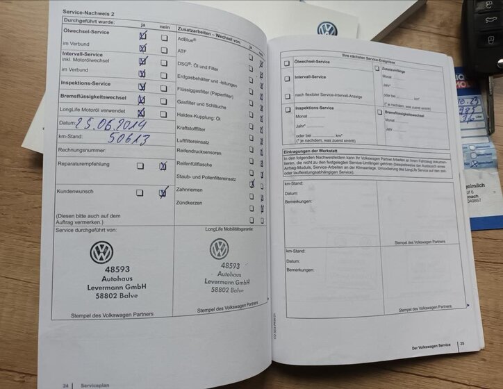 Volkswagen Touran MPV 1,4 l 103 kw