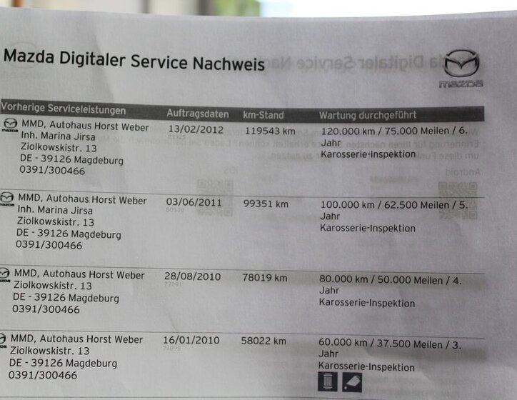 Mazda 6 Sedan / Limuzína 2,0 l 108 kw