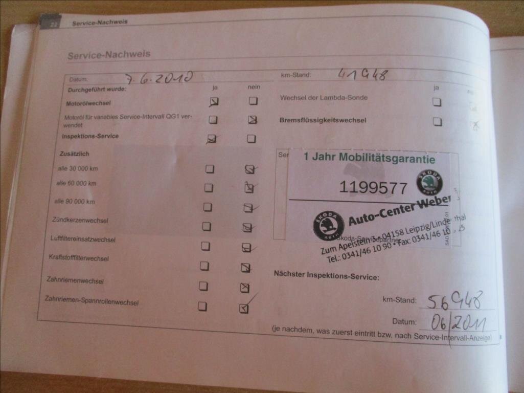 Škoda Fabia Hatchback 1,4 l 55 kw