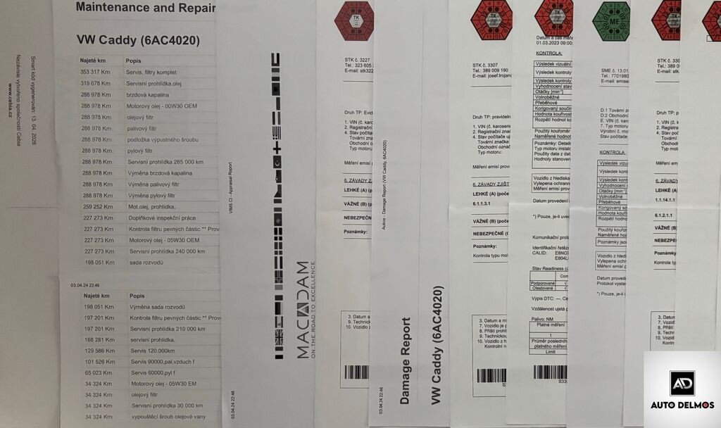 Volkswagen Caddy Skříň 2,0 l 75 kw