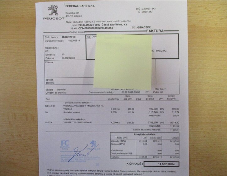 Peugeot Traveller Ostatní 2,0 l 110 kw