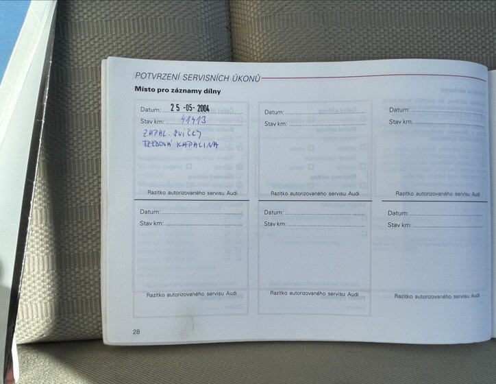 Audi A4 Sedan / Limuzína 1,8 l 110 kw