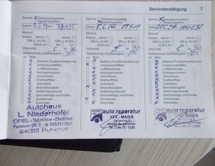 Opel Astra Sedan / Limuzína 1,4 l 103 kw