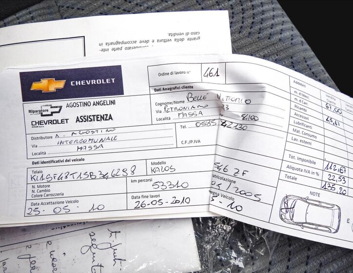 Chevrolet Kalos Hatchback 1,2 l 53 kw