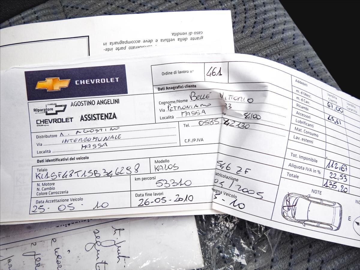 Chevrolet Kalos Hatchback 1,2 l 53 kw