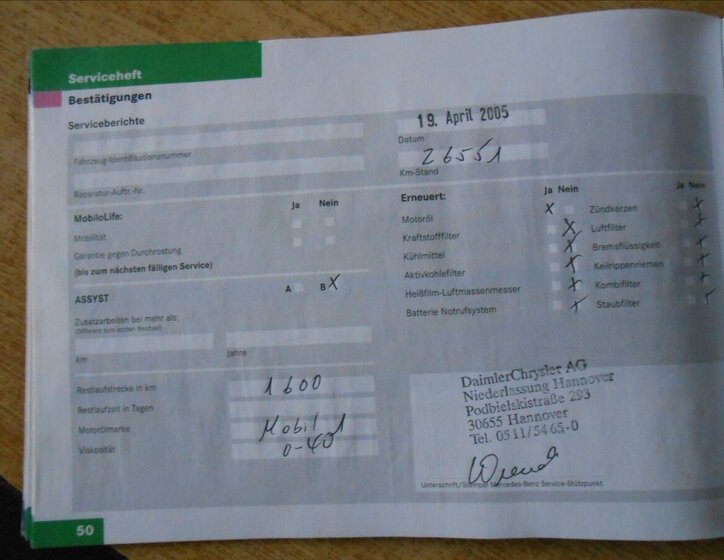 Mercedes-Benz Třídy C Kombi 2,1 l 90 kw