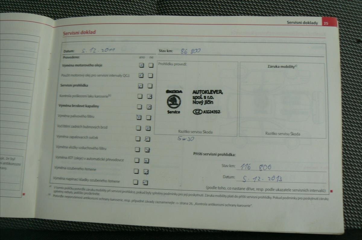 Škoda Fabia Kombi 1,6 l 55 kw