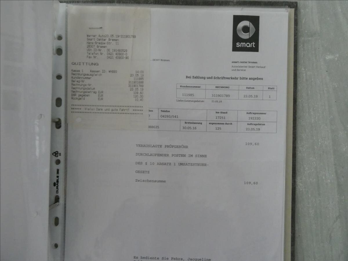 Smart Fortwo Hatchback 898,0 66 kw