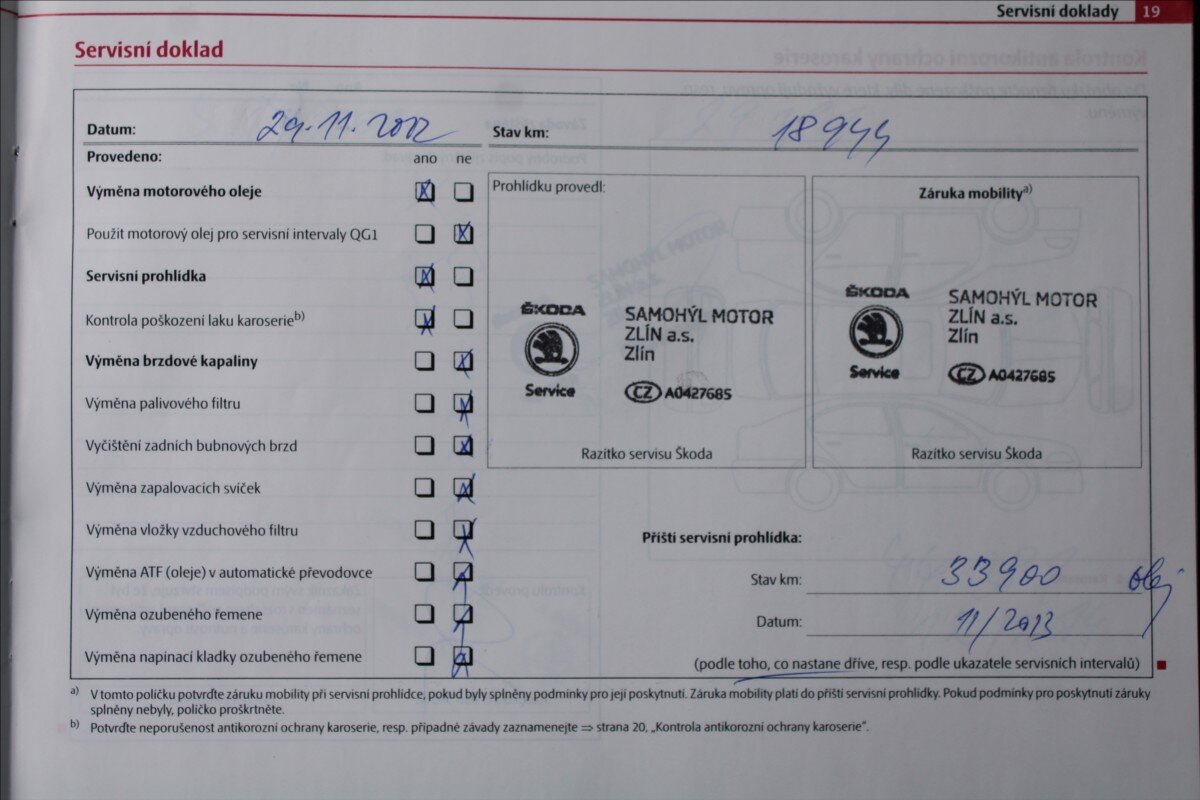 Škoda Roomster MPV 1,2 l 63 kw