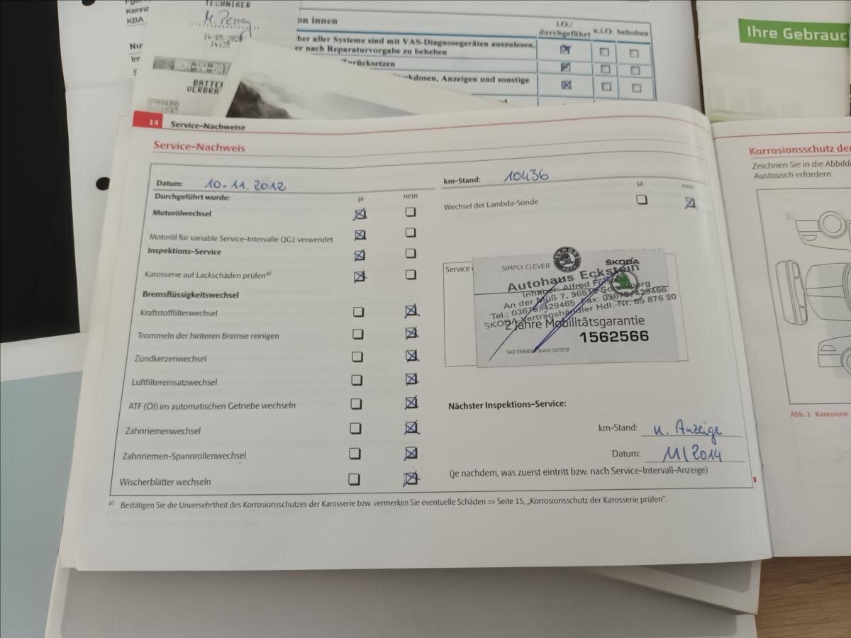 Škoda Roomster Kombi 1,2 l 63 kw