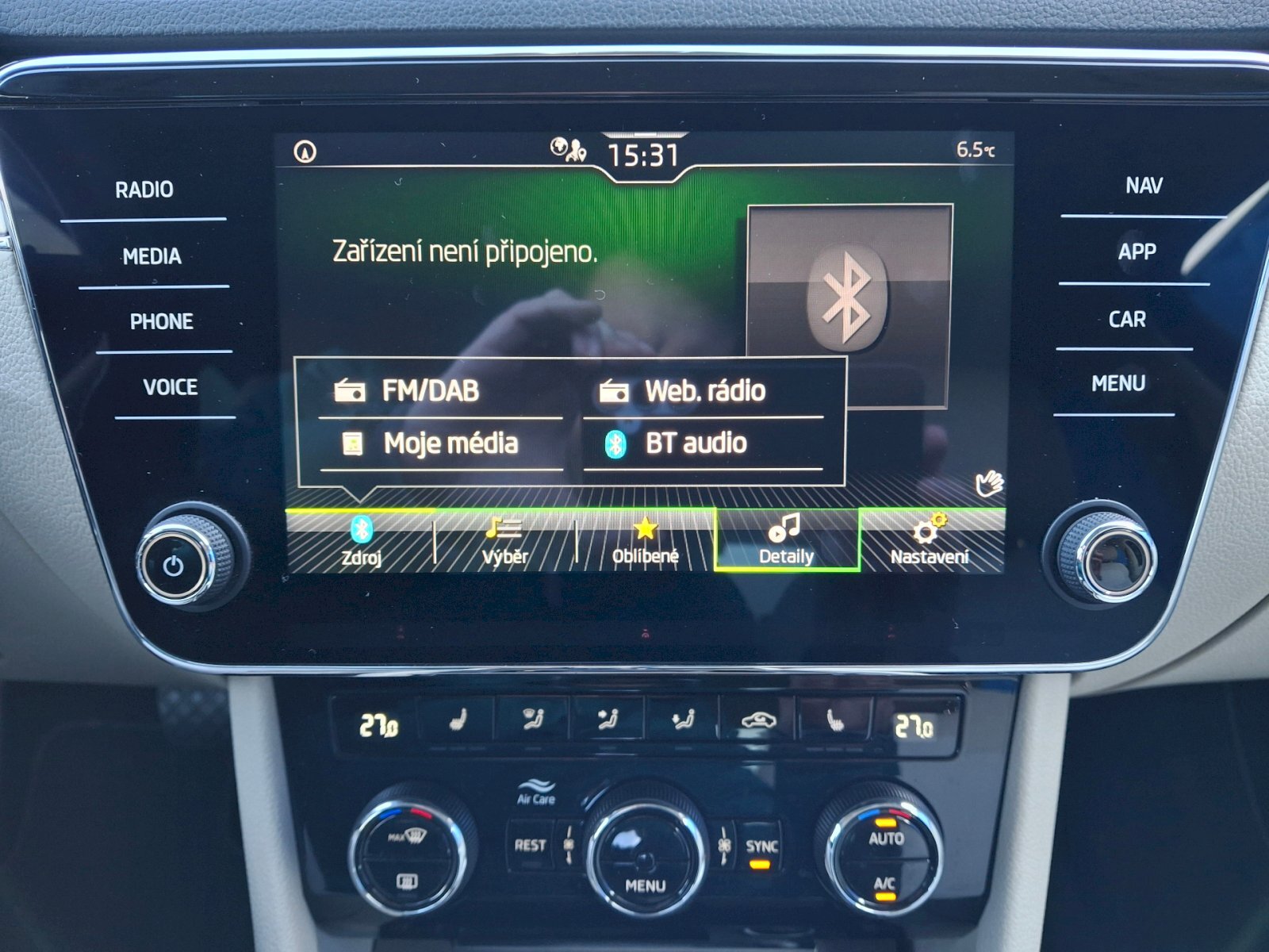 Škoda Superb Sedan 2,0 l 110 kw