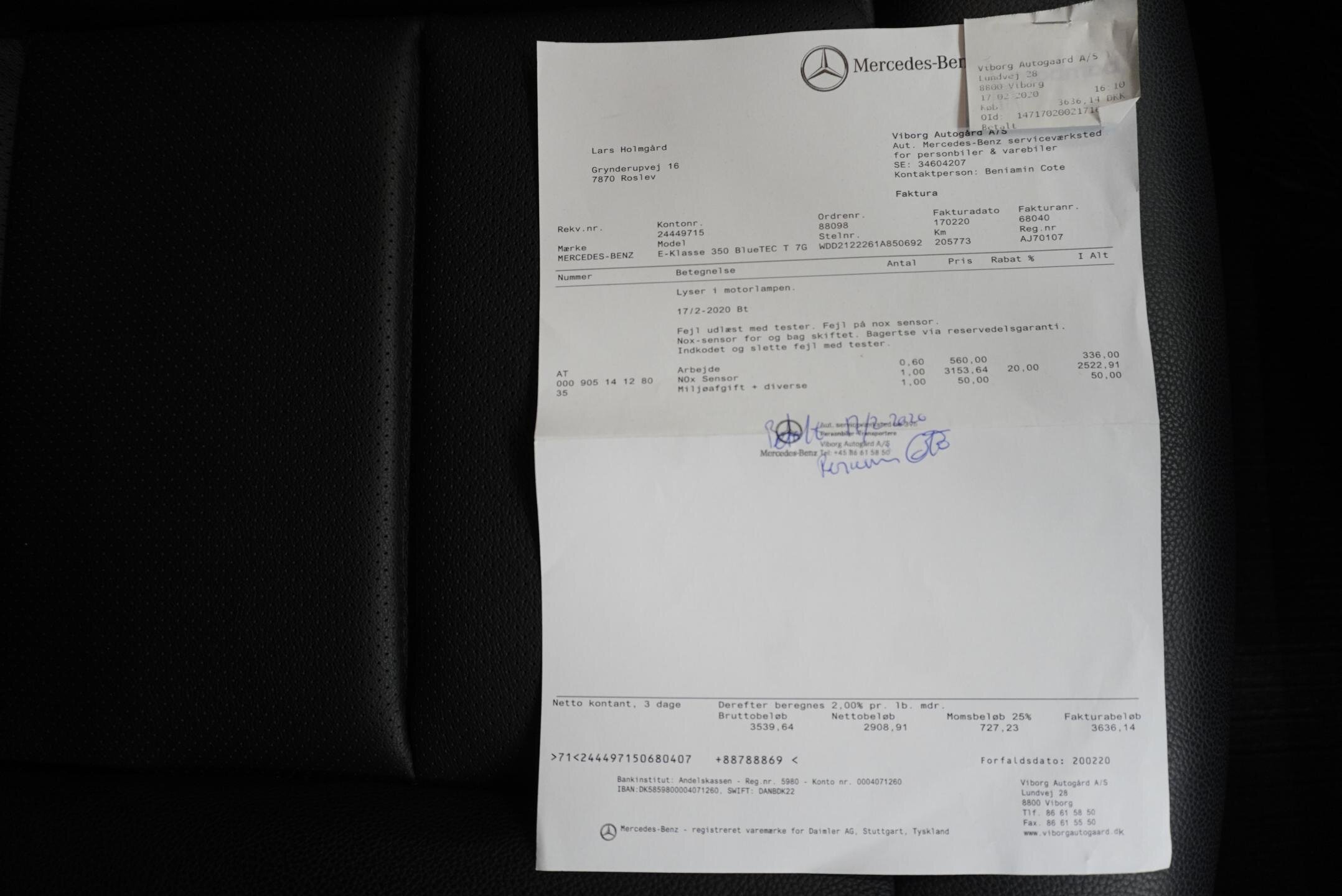 Mercedes-Benz Třídy E Kombi 3,0 l 190 kw