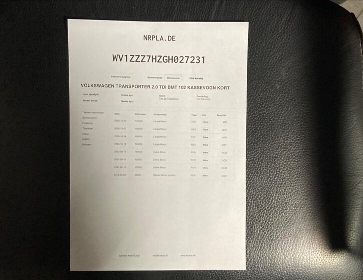 Volkswagen Transporter 45